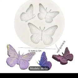 Molde de mariposas