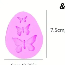 Molde de mariposas