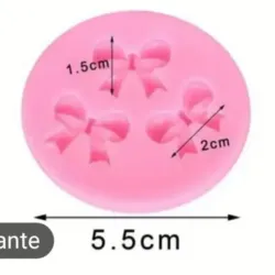 Molde de mini lazos