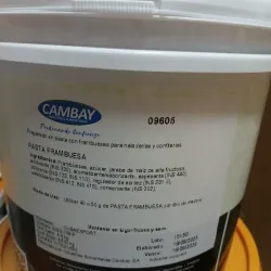 Pasta de frambuesa ½kg