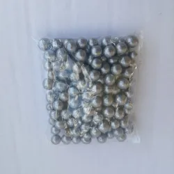 Perlas plateadas