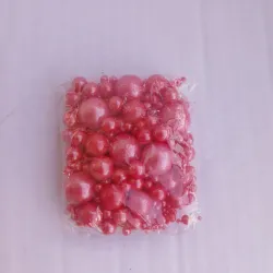 Perlas rojas mixtas