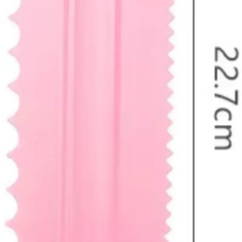 Raspador de plástico rosado