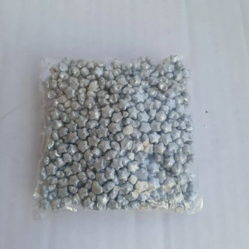 Sprinkles de estrella plateado