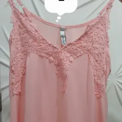 Blusa color mamonsillo de tirantes