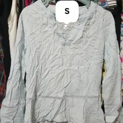 Blusa mezclilla aguas claras