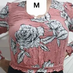 Blusa rosa palo de hilo