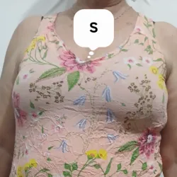 Blusas color mamonsillo estampada