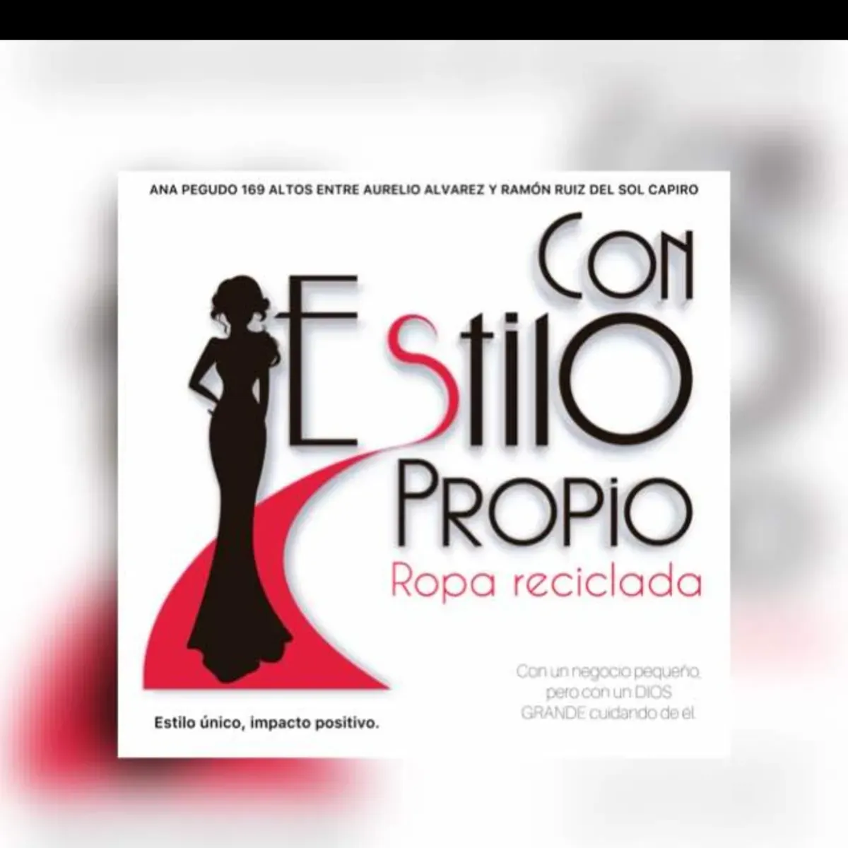 Tienda de ropa reciclada" Con Estilo Propio"