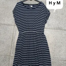 Vestido a rayas H&M