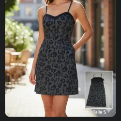 Vestido animal print