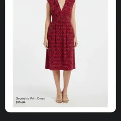 Vestido marron tipo secretaria