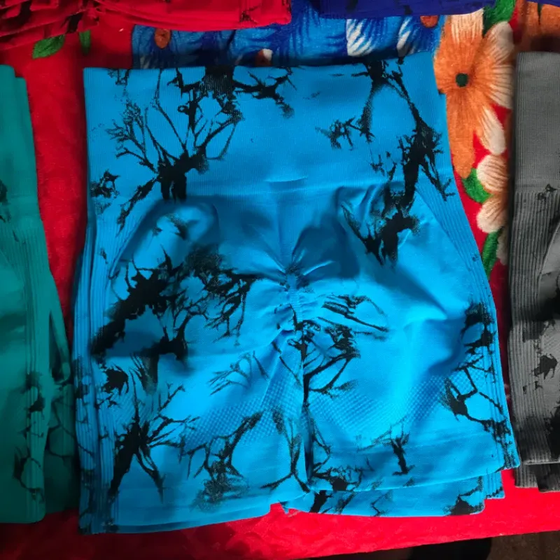 Licra Corta Azul Clara 