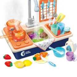 Fregadero con estufa de cocina