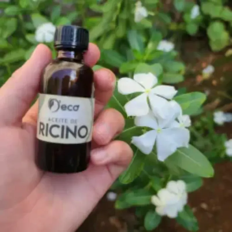 Aceite de ricino.