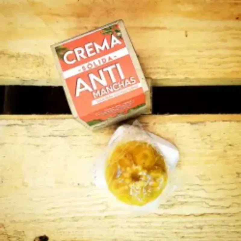 Crema sólida antimanchas 