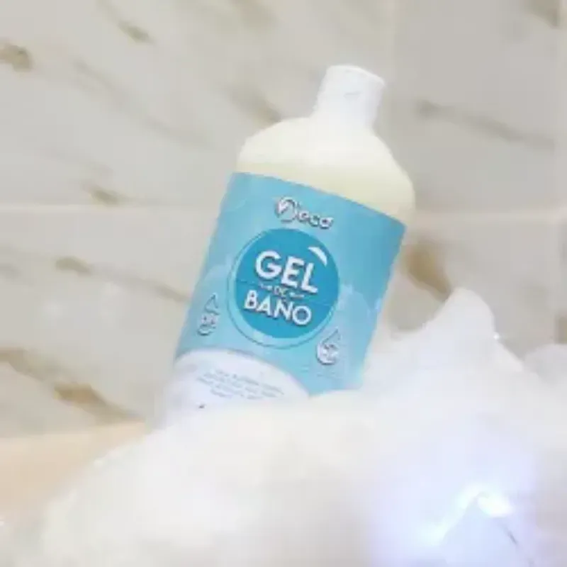 Gel de baño con aloe y coco