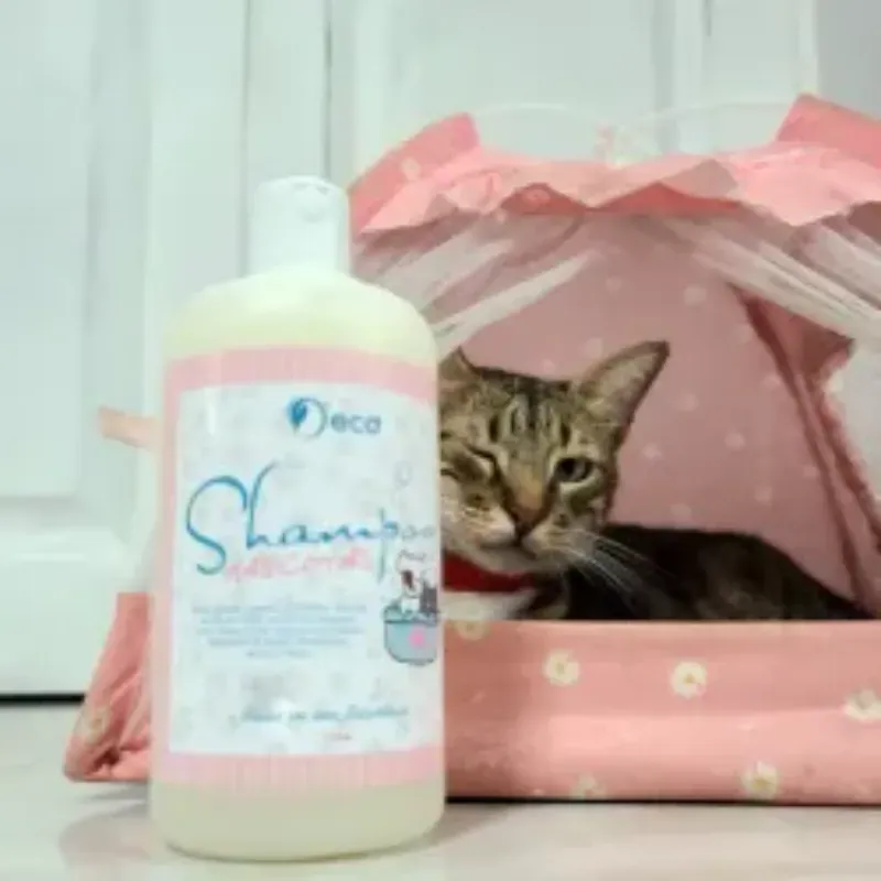 Shampoo para mascotas.