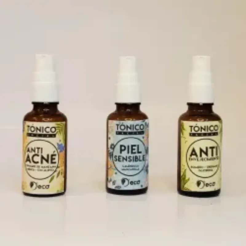 Tónico facial antienvejecimiento.