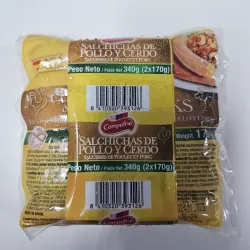SALCHICHAS DE POLLO Y CERDO