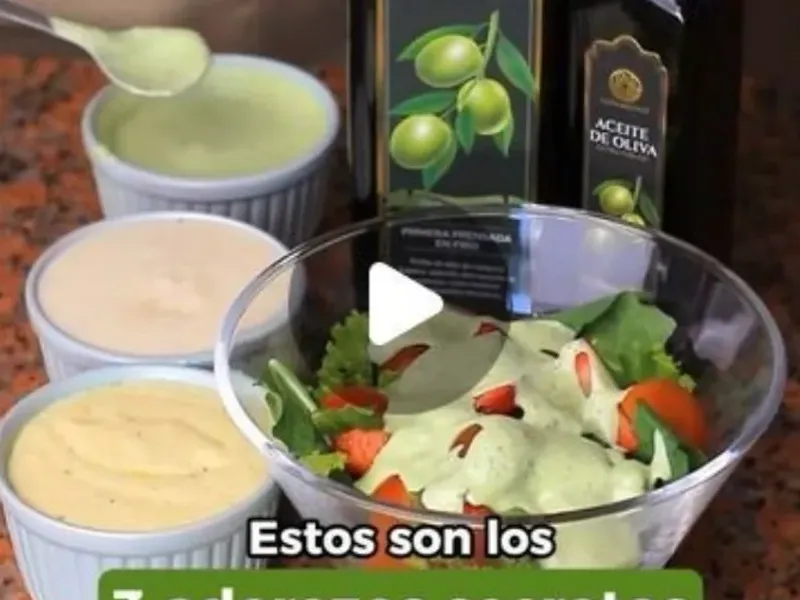 SALSAS, ACEITES Y ADEREZOS