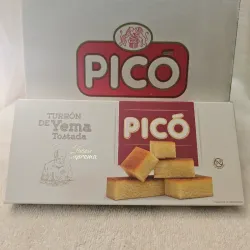 TURRON DE YEMA TOSTADA "PICO".