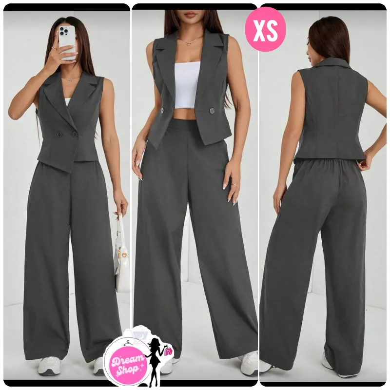 Conjunto de chaleco y pantalón
