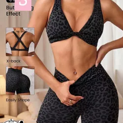 Conjunto deportivo top y Licra corta