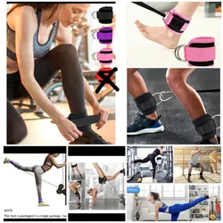  Tobillera para polea (patada de glúteos)