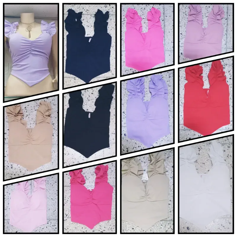 Blusas corticas