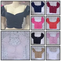 Blusas corticas
