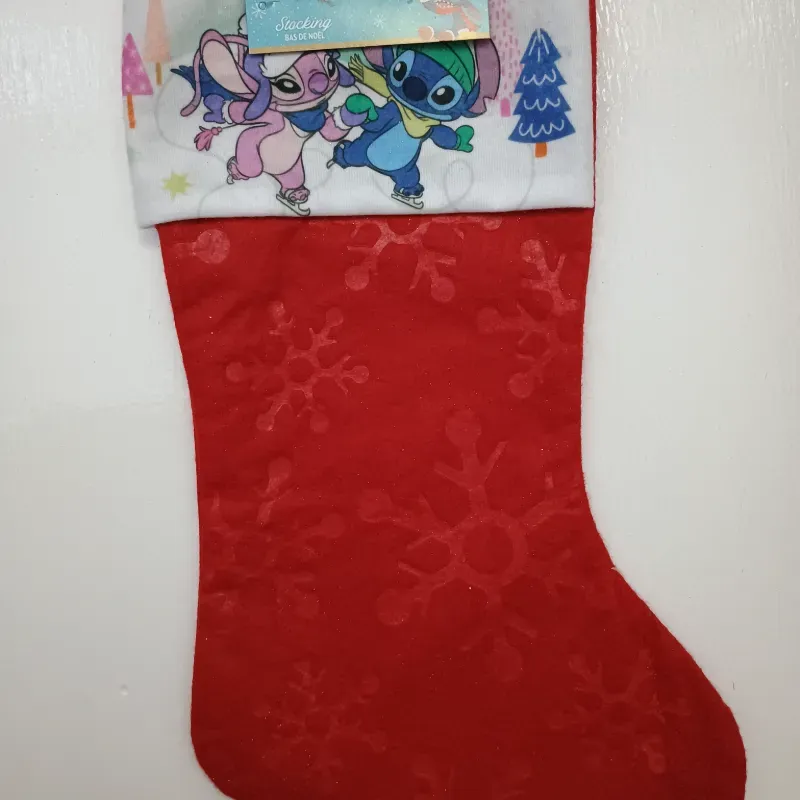 Bota Navideña Lilo y Stitch 