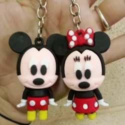 Llaveros Minnie y Mickey