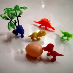 Mini set de dinosaurios 