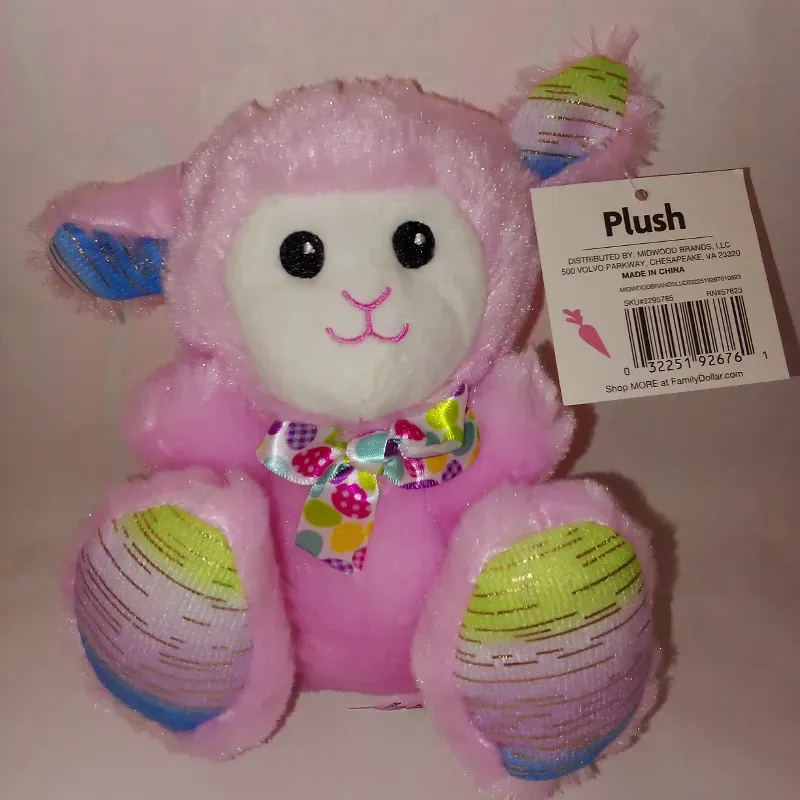 Peluche Ovejita rosa