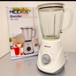 Batidora Milexus con vaso de cristal y opción de pulso