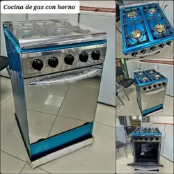 Cocina Milexus de 4 quemadores con horno
