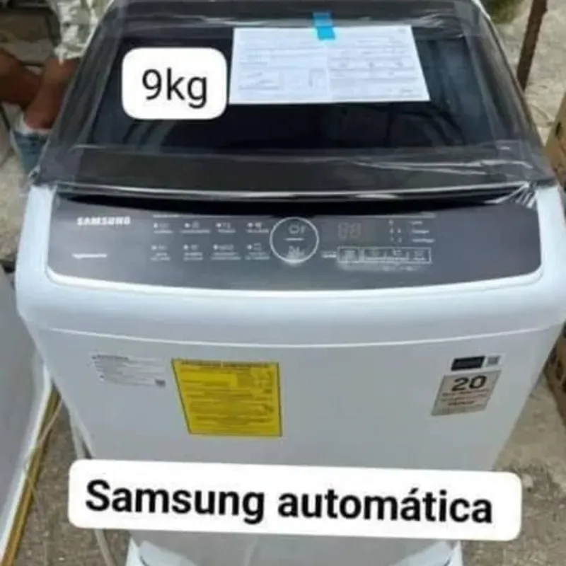 Lavadora automática Samsung inverter de 9kg