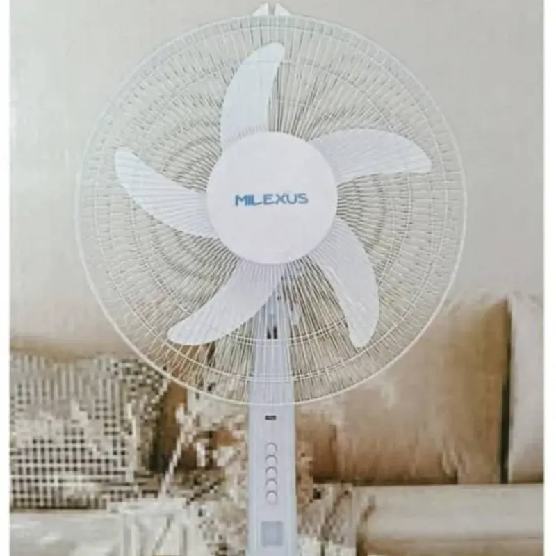Ventilador recargable de mesa 16" Milexus
