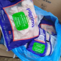Cajas de pollo