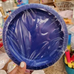 Paquete de 10 platos plásticos