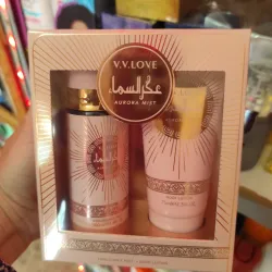 Set de colonia y crema corporal para mujer