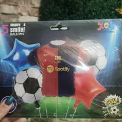 Set temático de globos foil inflables