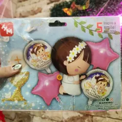 Set temático de globos foil inflables
