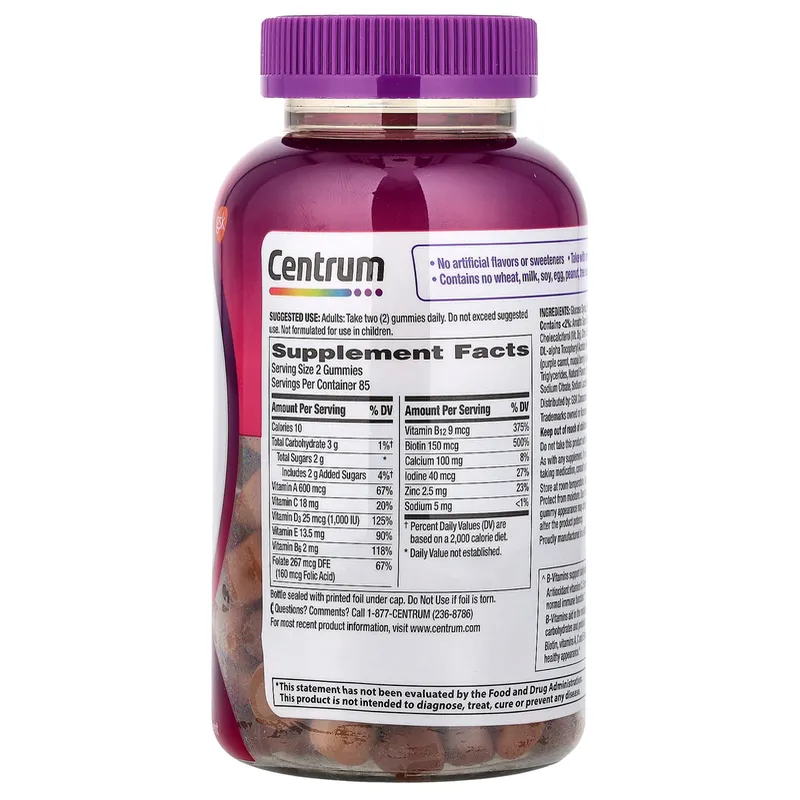 Centrum Multigummies Mujeres – 170 Gomitas