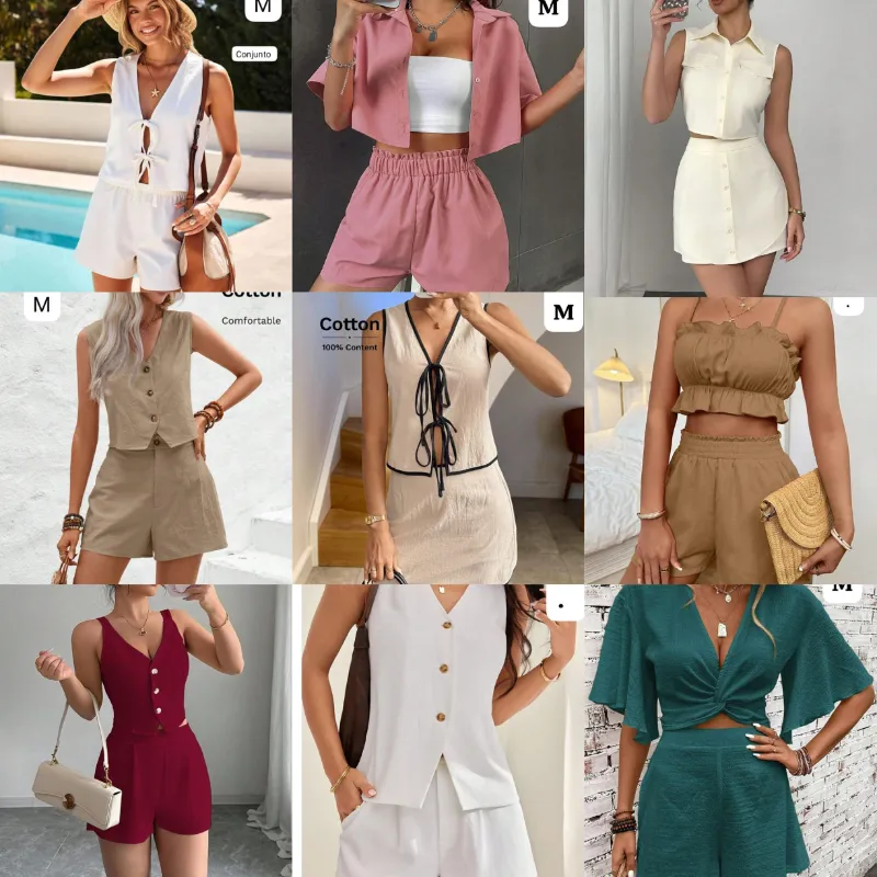 Conjuntos Cortos 😍