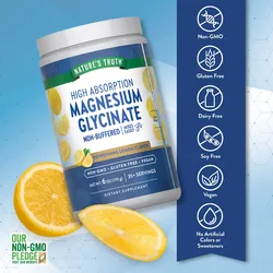 Magnesio Glicinato Nature’s Truth (6 oz) 35serv