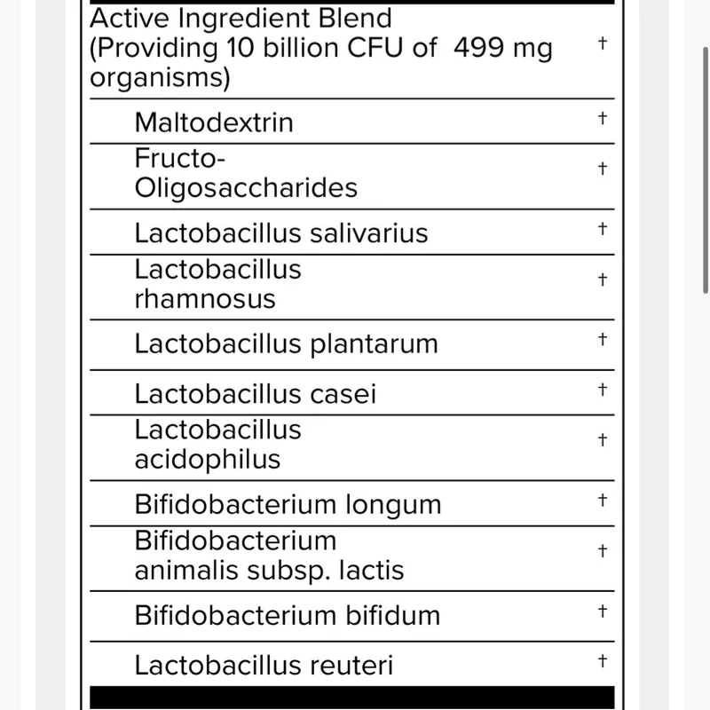 PROBIOTICOS 10 Billion CFU