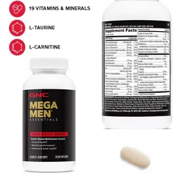 Vitaminas GNC MEGA MEN (hombres)