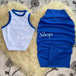 Blanco y azul 💙